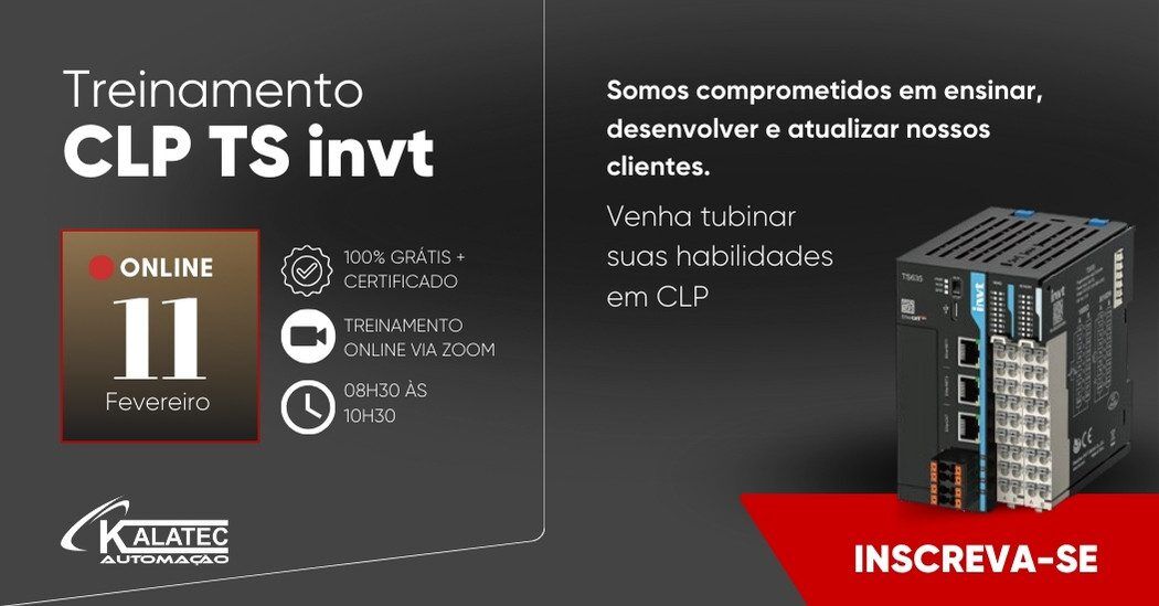 Treinamento On-LIne CLP TS600